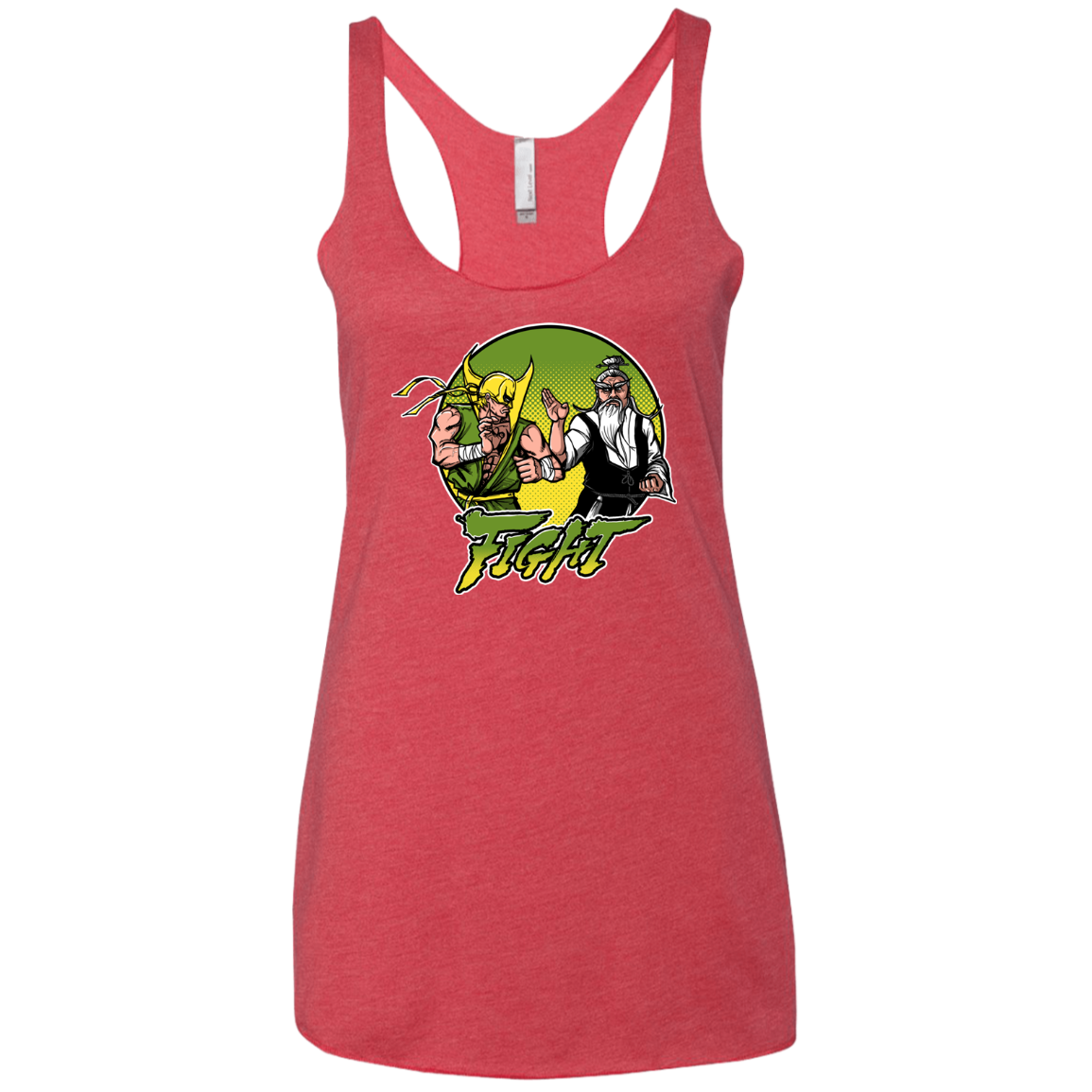 Fight Women's Triblend Racerback Tank
