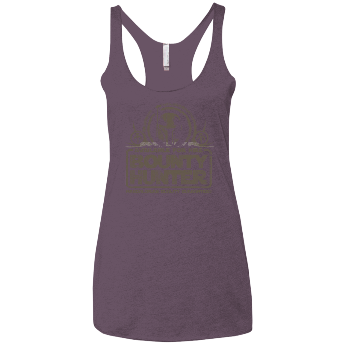 bounty hunter 2 Women's Triblend Racerback Tank