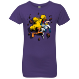 Big Bird and Worm Girls Premium T-Shirt