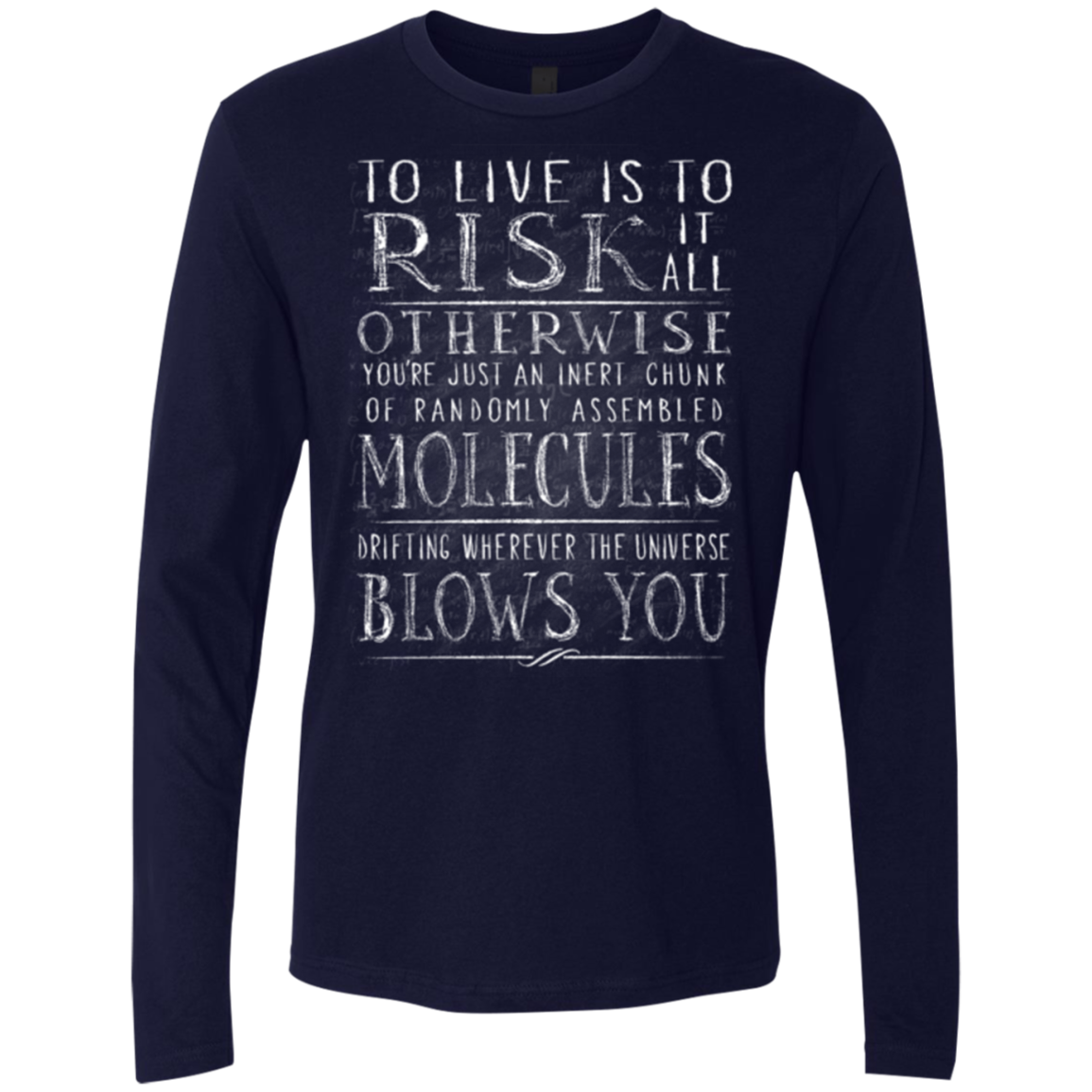 Universe Blows Men's Premium Long Sleeve