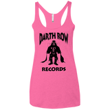 Darth Row Records Women's Triblend Racerback Tank