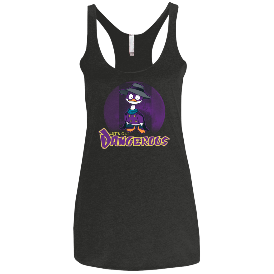 DW Duck Women's Triblend Racerback Tank