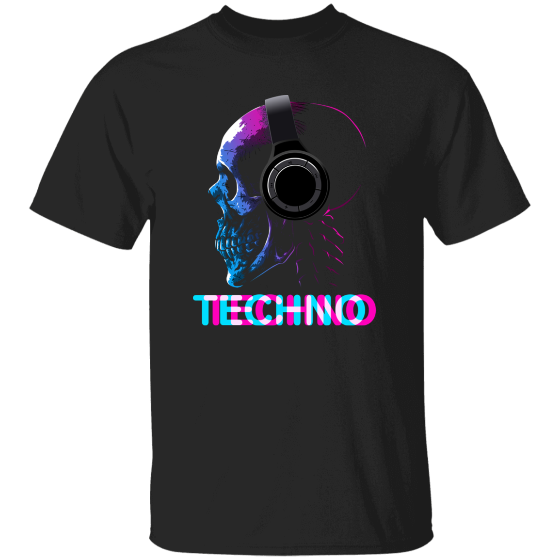 Skull DJ Techno Youth T-Shirt