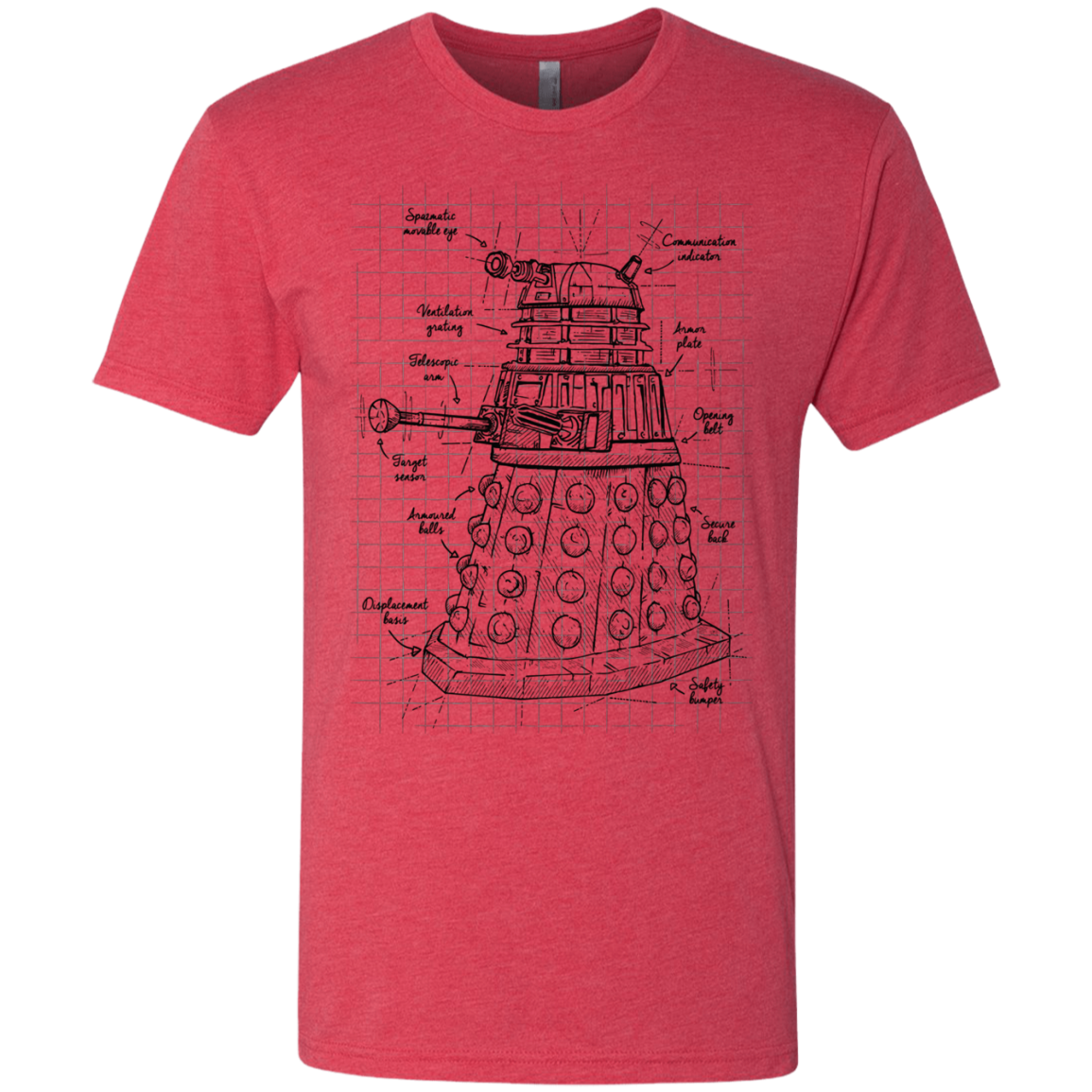 Dalek Plan Men's Triblend T-Shirt