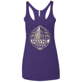 Wayne Tower Women's Triblend Racerback Tank