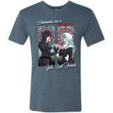 Diamonds are a Girl's Best Friend Men's Triblend T-Shirt