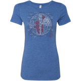 Death Star Plan Women's Triblend T-Shirt