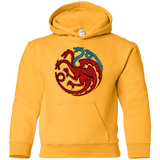 Trinity of fire and ice V2 Youth Hoodie
