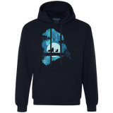 Lion Portrait Premium Fleece Hoodie