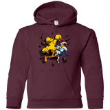 Big Bird and Worm Youth Hoodie