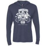 Smugglers Gym Triblend Long Sleeve Hoodie Tee