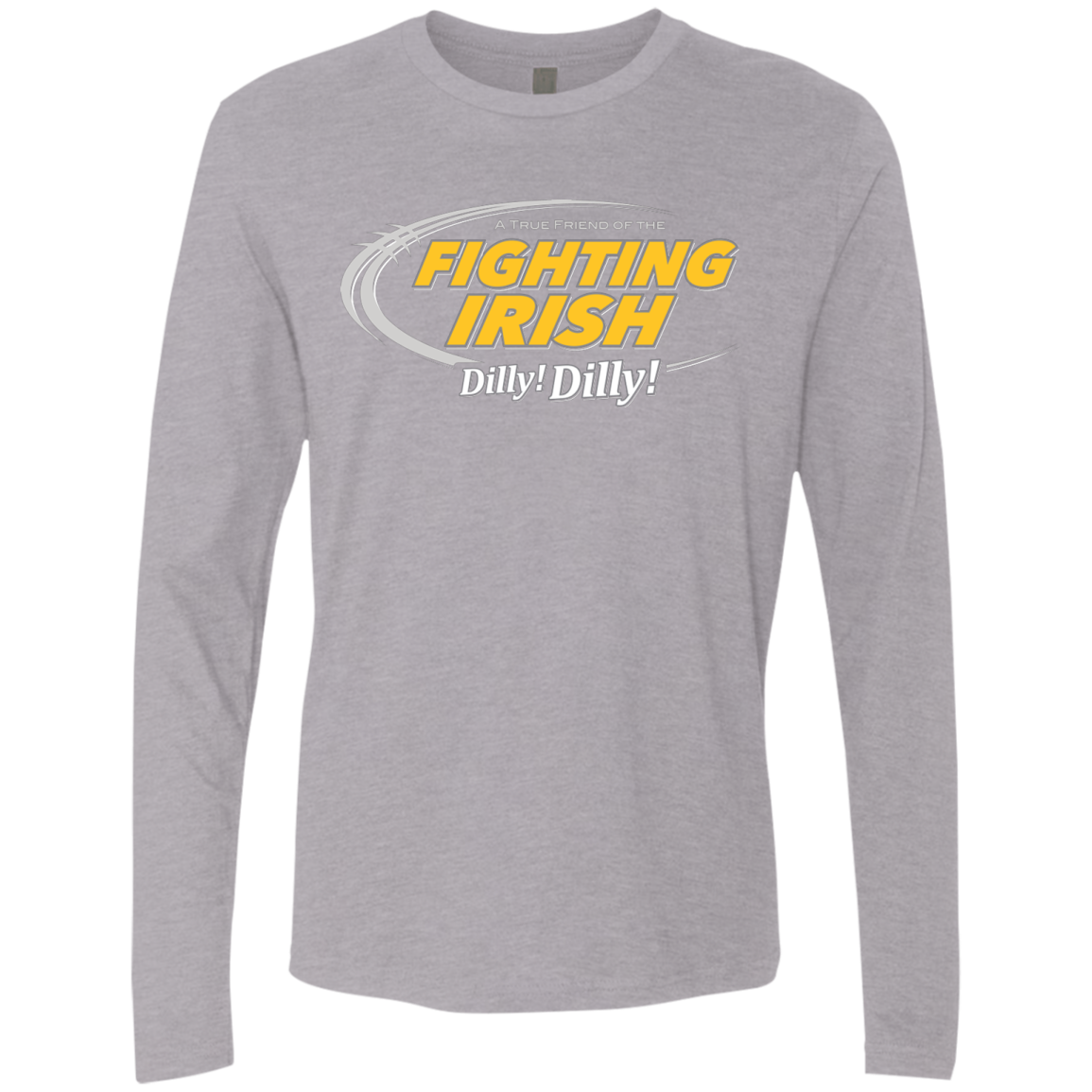 Notre Dame Dilly Dilly Men's Premium Long Sleeve