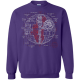 Death Star Plan Crewneck Sweatshirt