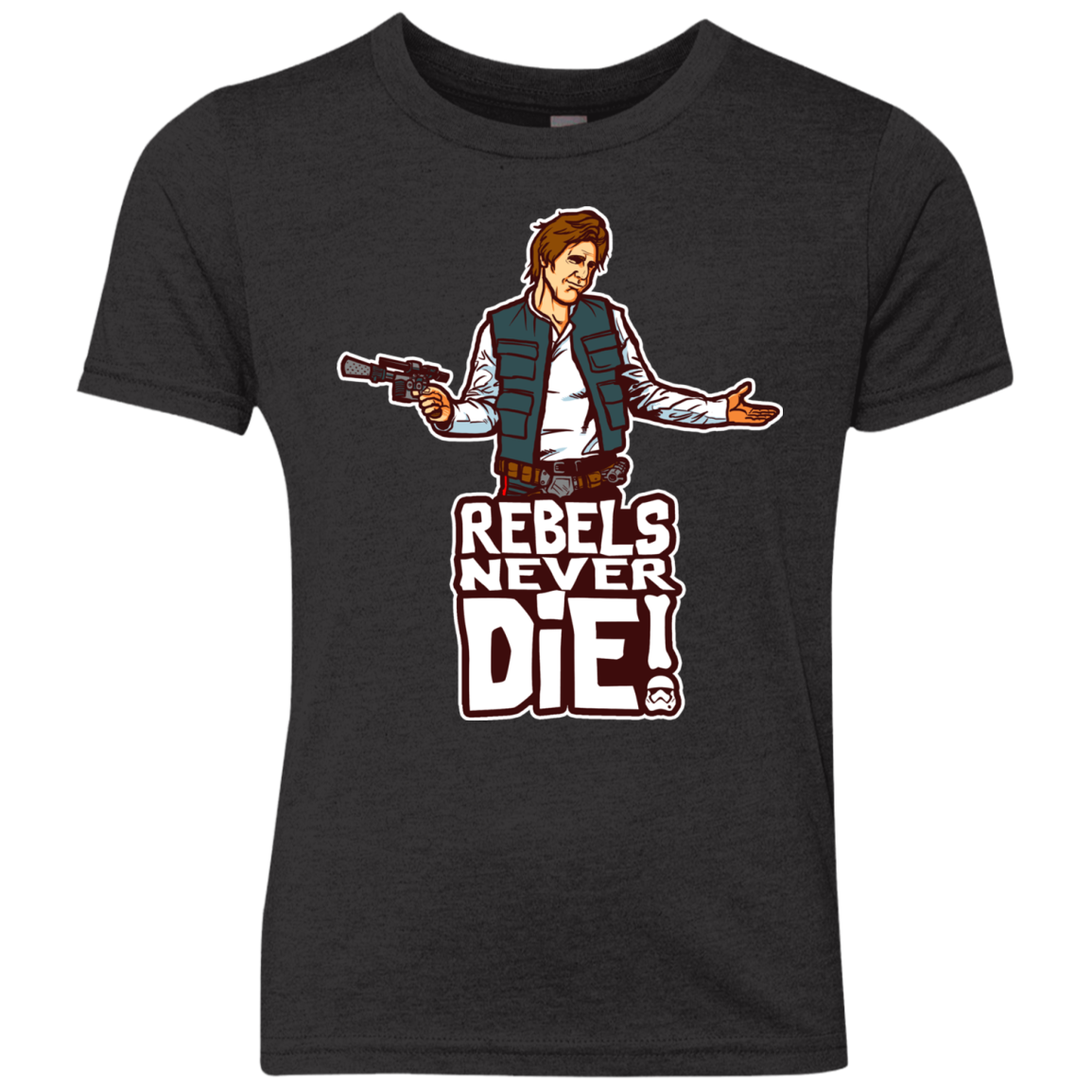 Rebels Never Die Youth Triblend T-Shirt