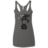 Full Metal Head Women's Triblend Racerback Tank