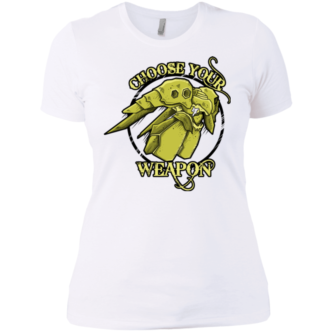 CHOOSE YOUR WEAPON Women's Premium T-Shirt
