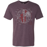 Death Star Plan Men's Triblend T-Shirt