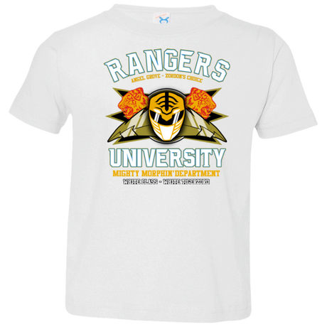 Rangers U White Ranger Toddler Premium T-Shirt