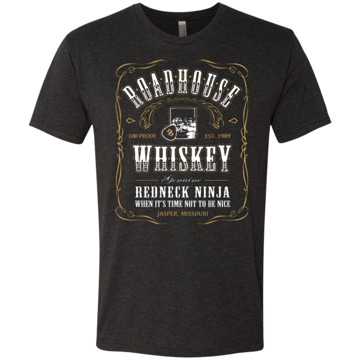 Road House Whiskey Men's Triblend T-Shirt