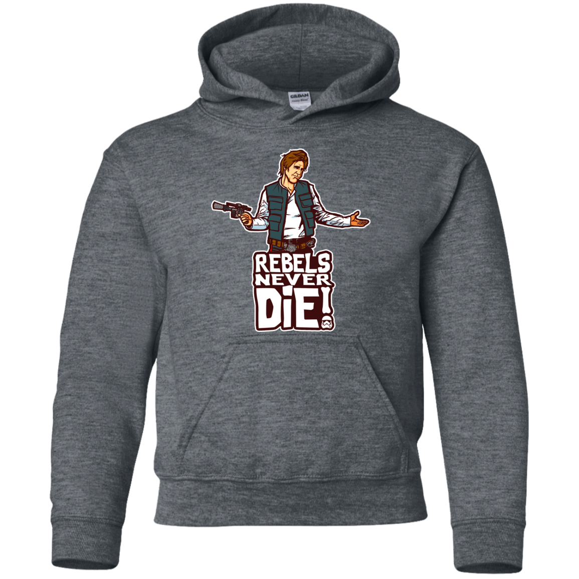 Rebels Never Die Youth Hoodie