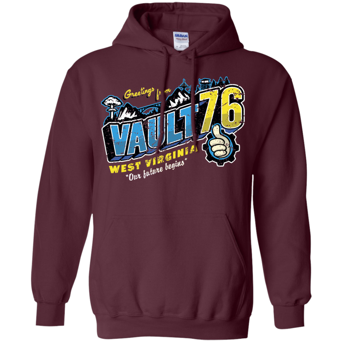 Greetings from WV Vault Pullover Hoodie