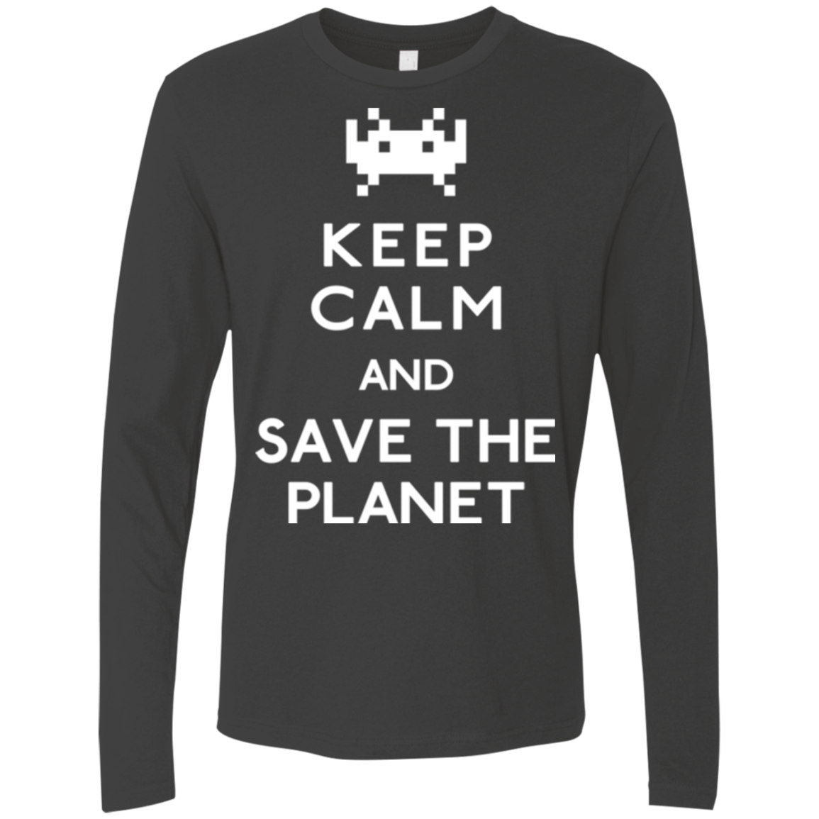 Save the planet Men's Premium Long Sleeve