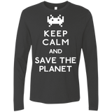 Save the planet Men's Premium Long Sleeve