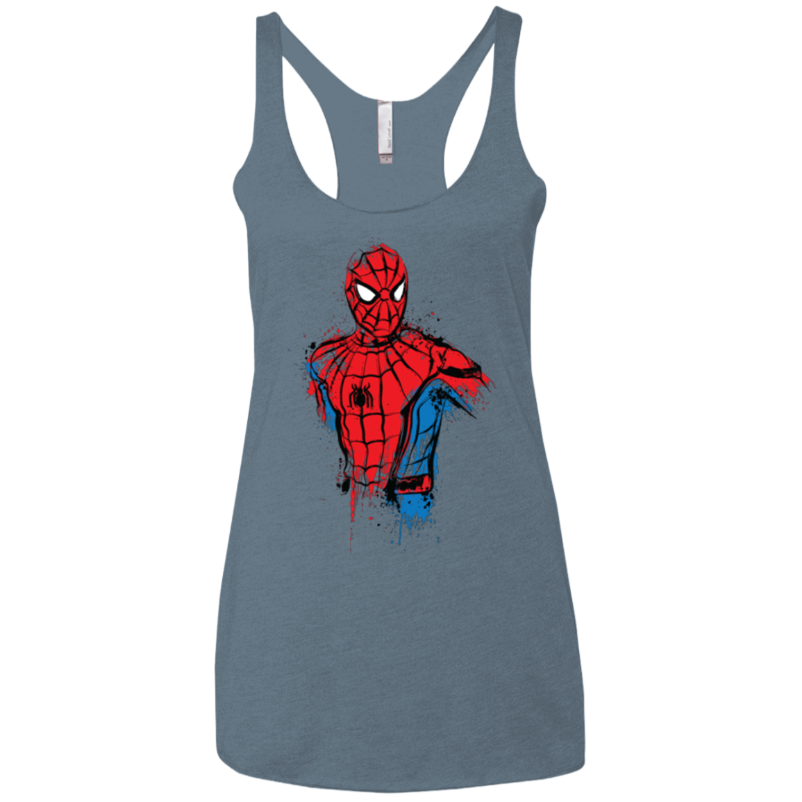 Spiderman- Friendly Neighborhood Women's Triblend Racerback Tank