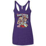 Precious Loops Women's Triblend Racerback Tank