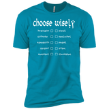 Choose wisely Men's Premium T-Shirt