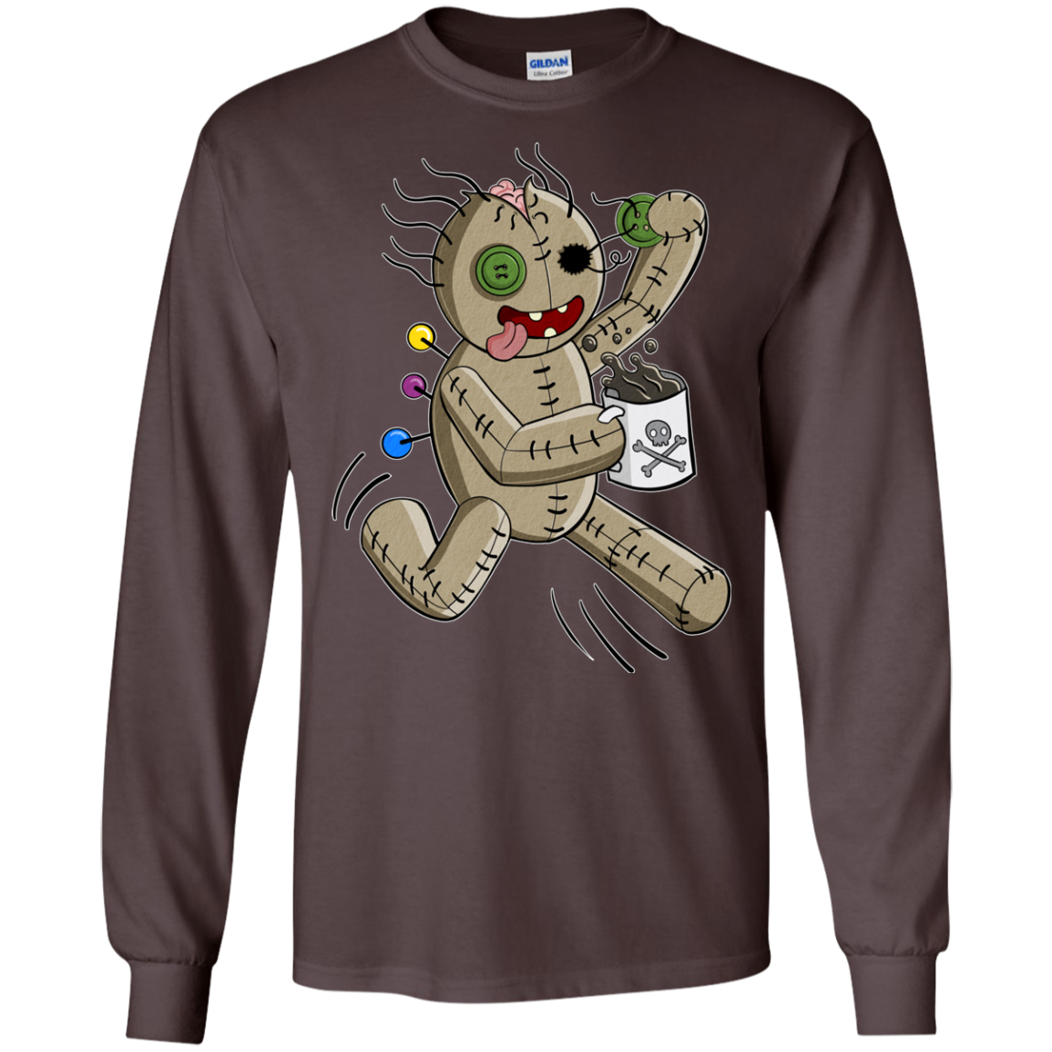 Voodoo Coffee Runner Long Sleeve T-Shirt