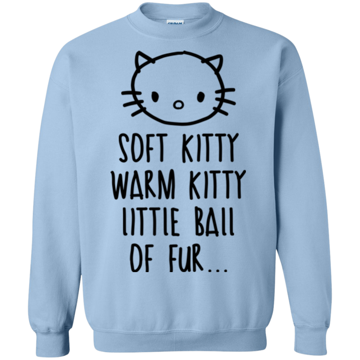 Weird Kitty Crewneck Sweatshirt