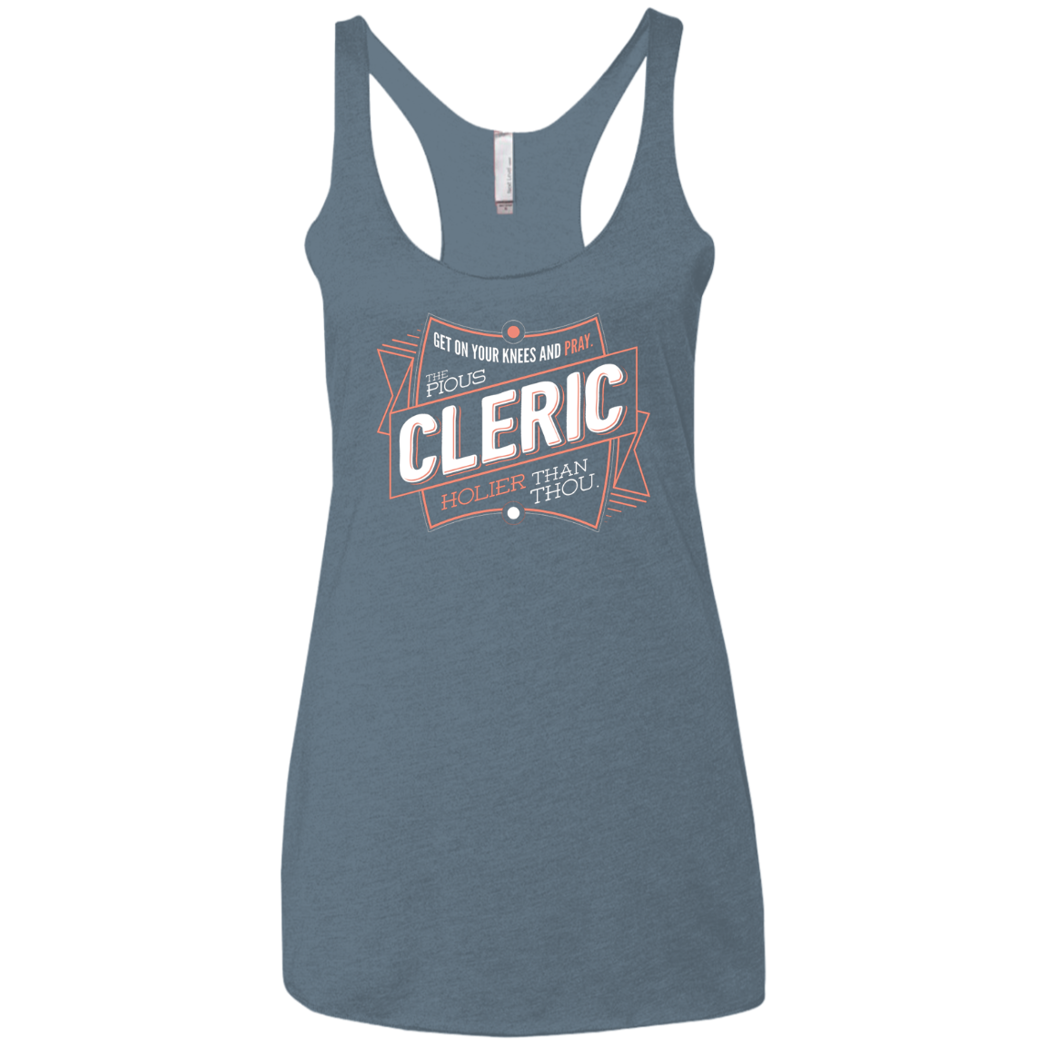 Cleric Women's Triblend Racerback Tank