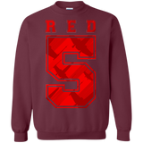 Red 5 Crewneck Sweatshirt
