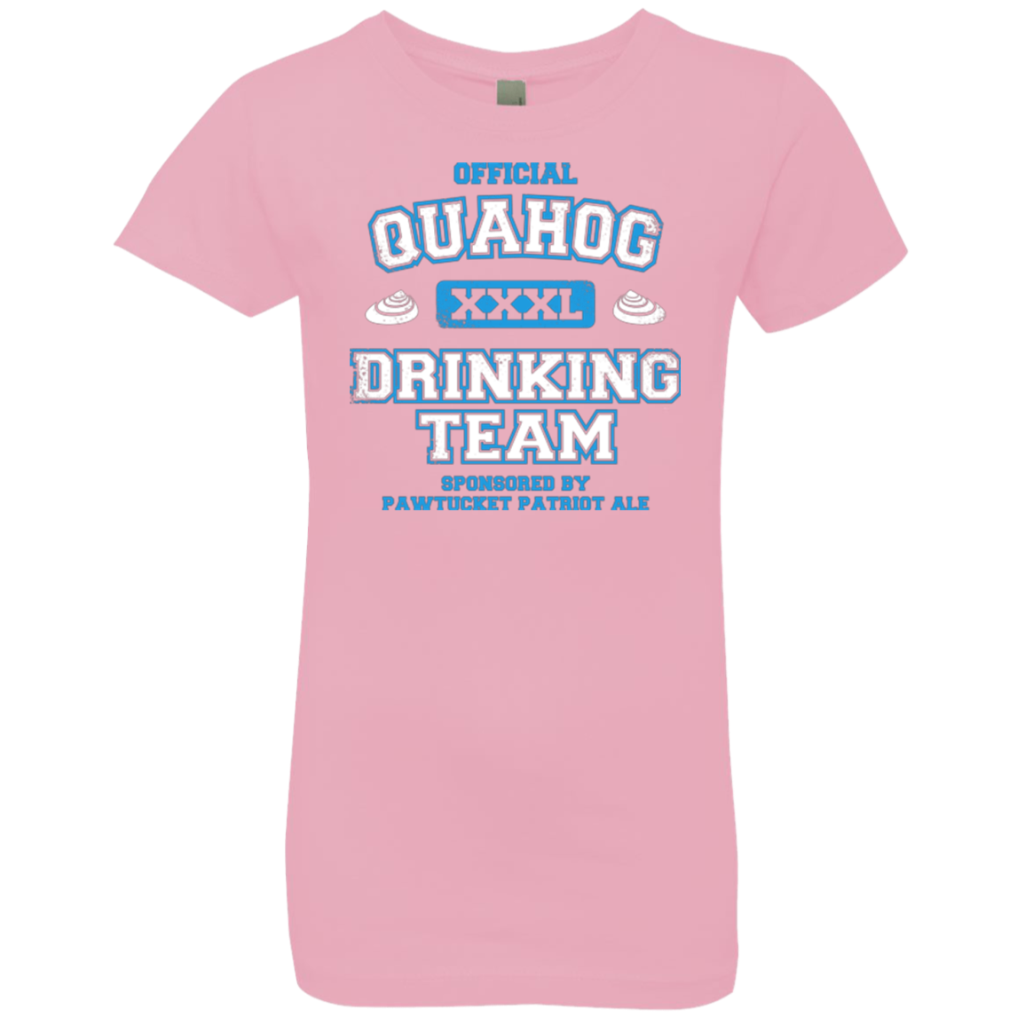 Quahog Drinking Team Girls Premium T-Shirt