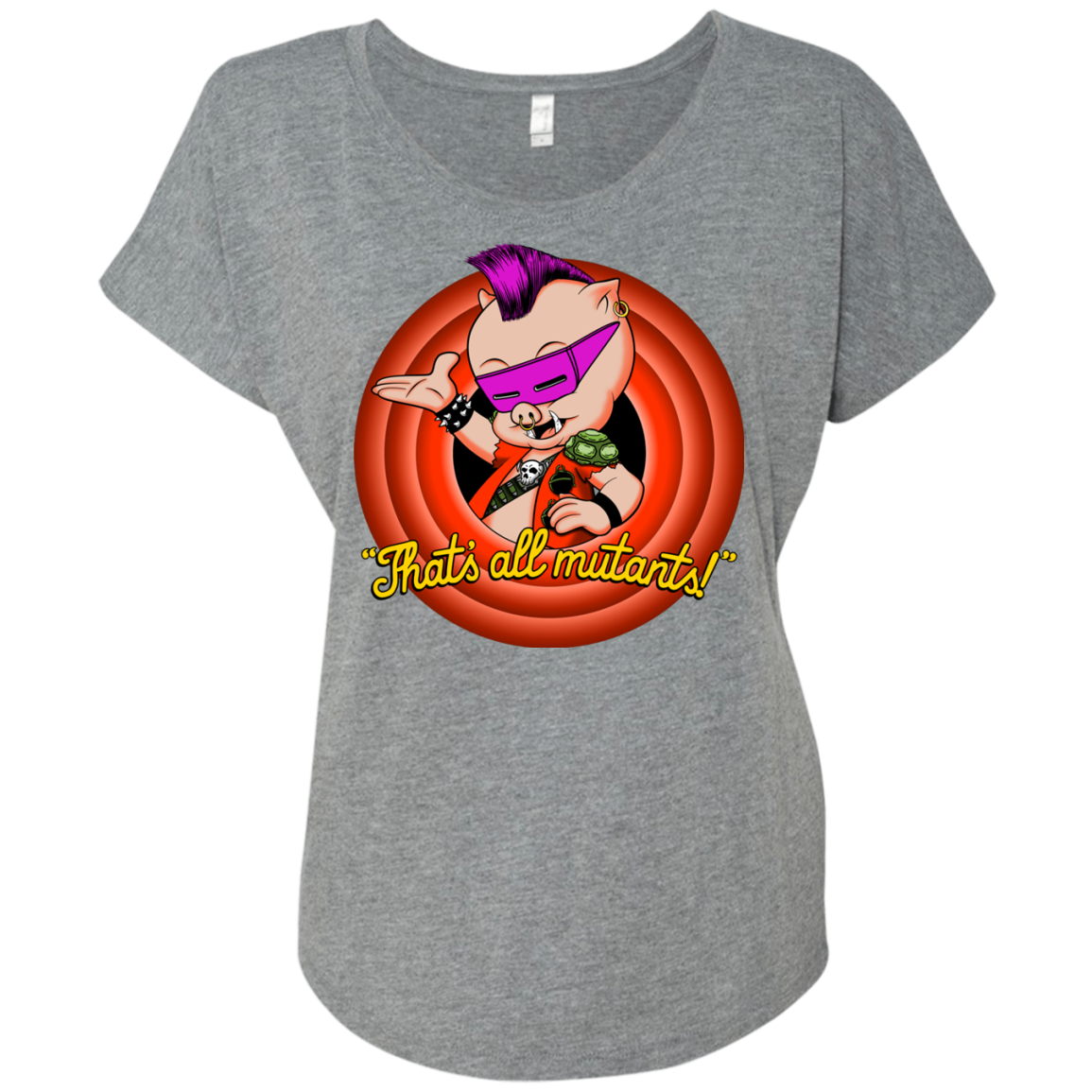 Thats all Mutants Triblend Dolman Sleeve