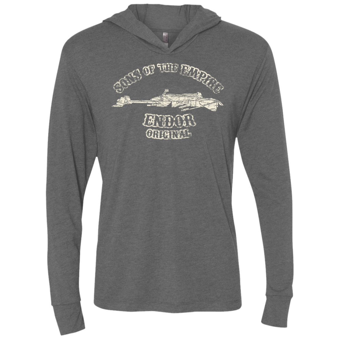 Sons of the Empire Speeder Triblend Long Sleeve Hoodie Tee