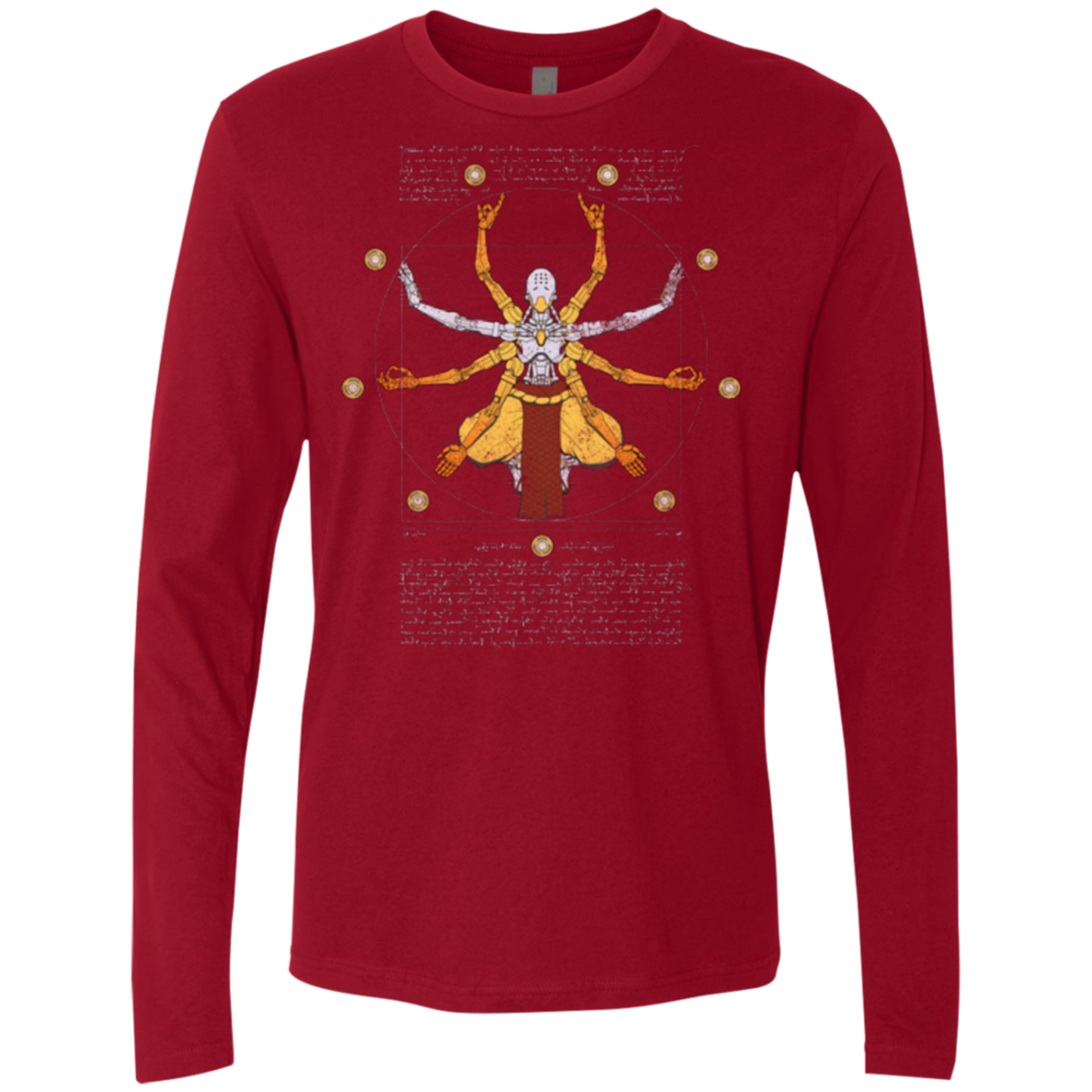 Vitruvian Omnic Men's Premium Long Sleeve