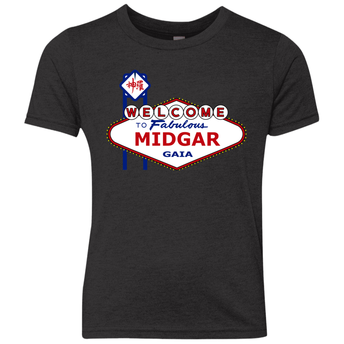 Viva Midgar Youth Triblend T-Shirt