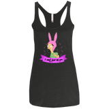 Louise Smell Fear Women's Triblend Racerback Tank