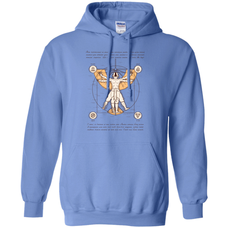 Vitruvian Aang (1) Pullover Hoodie