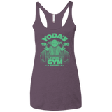 Dagobah Gym Women's Triblend Racerback Tank