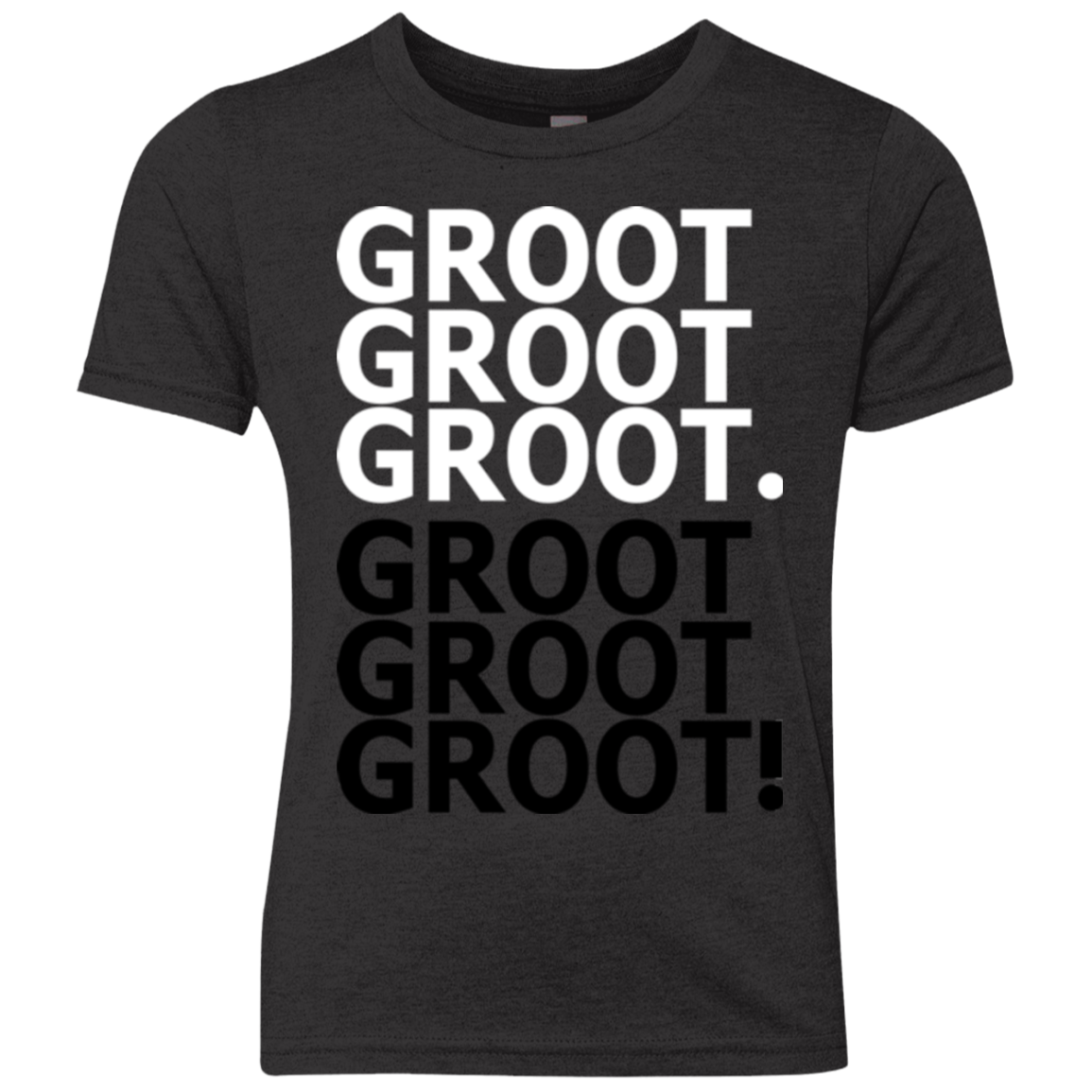 Get over it Groot Youth Triblend T-Shirt