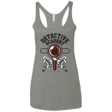 Detective Academy Women's Triblend Racerback Tank