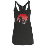 Stray dog mugan Women's Triblend Racerback Tank