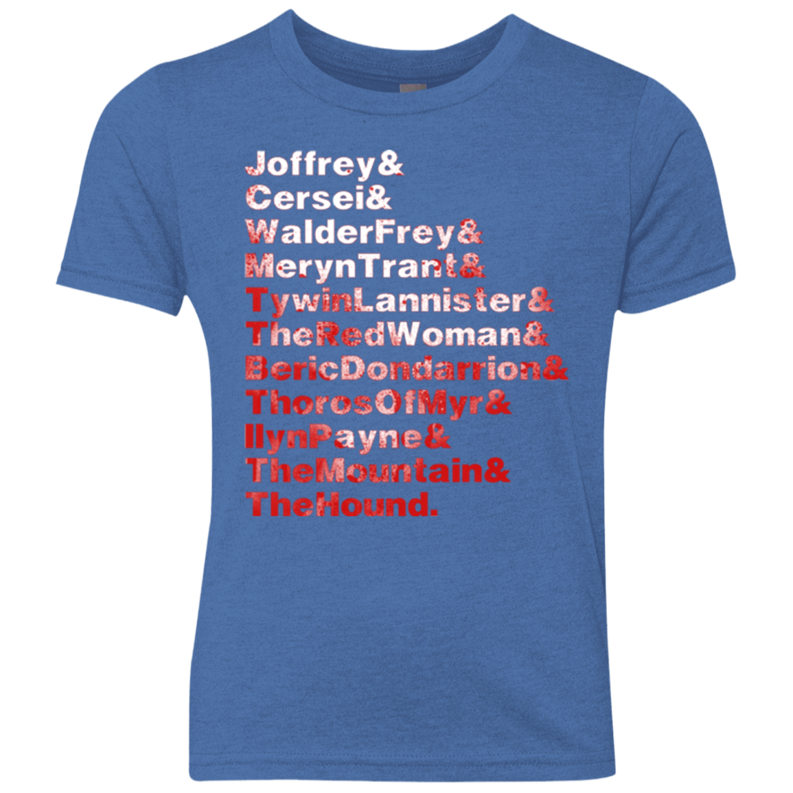 Aryas Kill List Youth Triblend T-Shirt