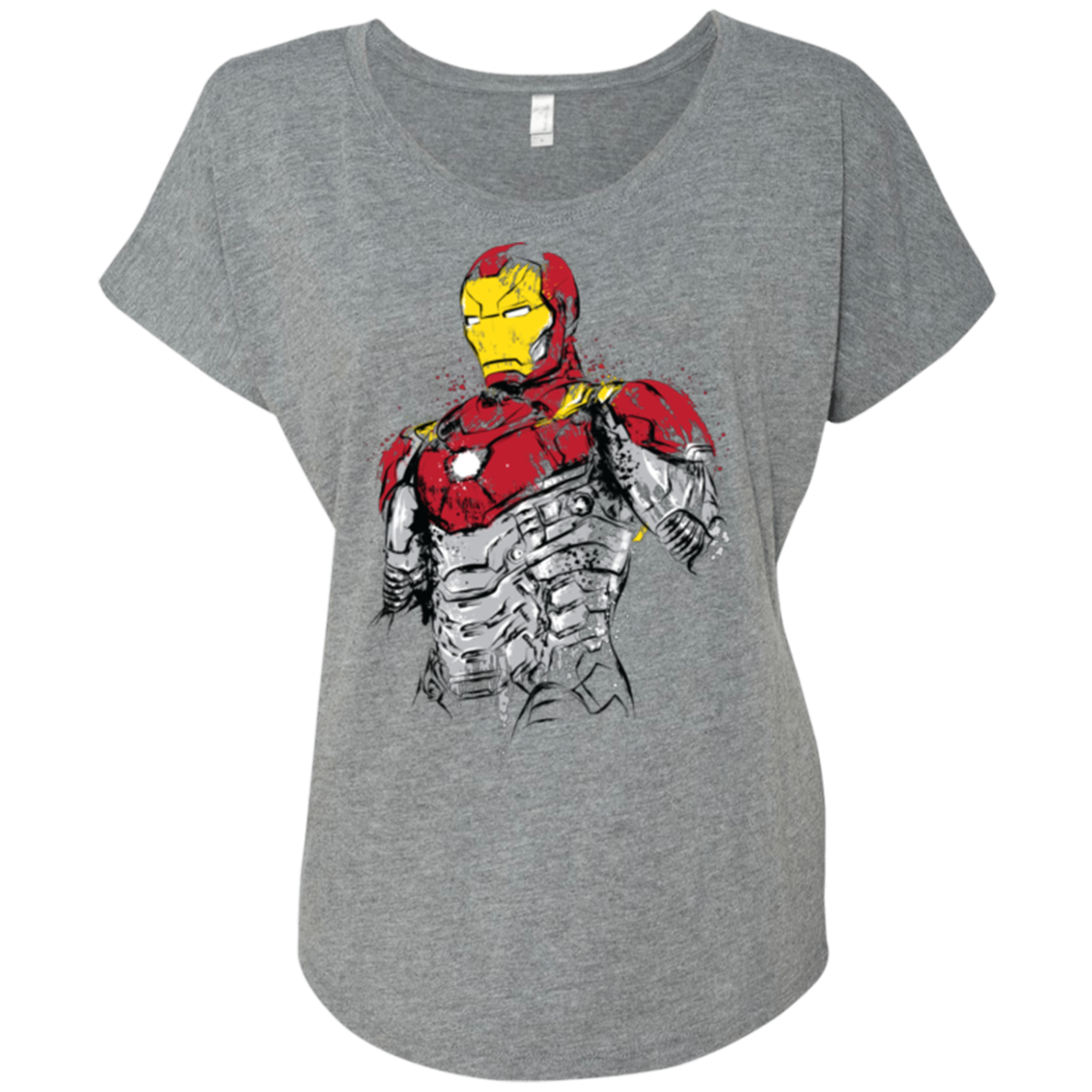 Ironman - Mark XLVII Armor Triblend Dolman Sleeve