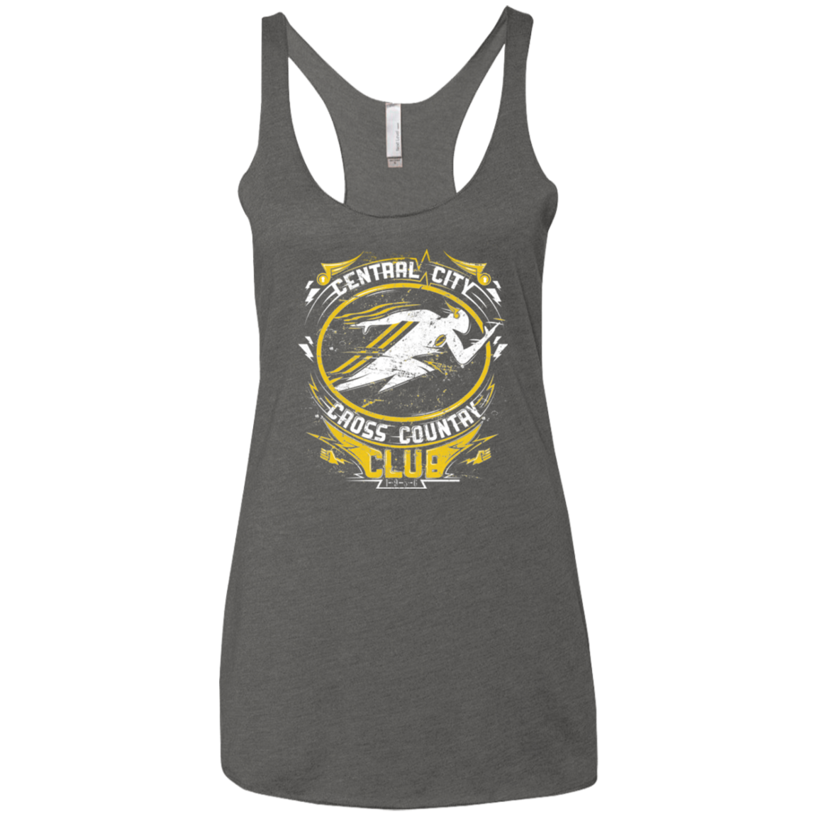 Cross Country Club Women's Triblend Racerback Tank