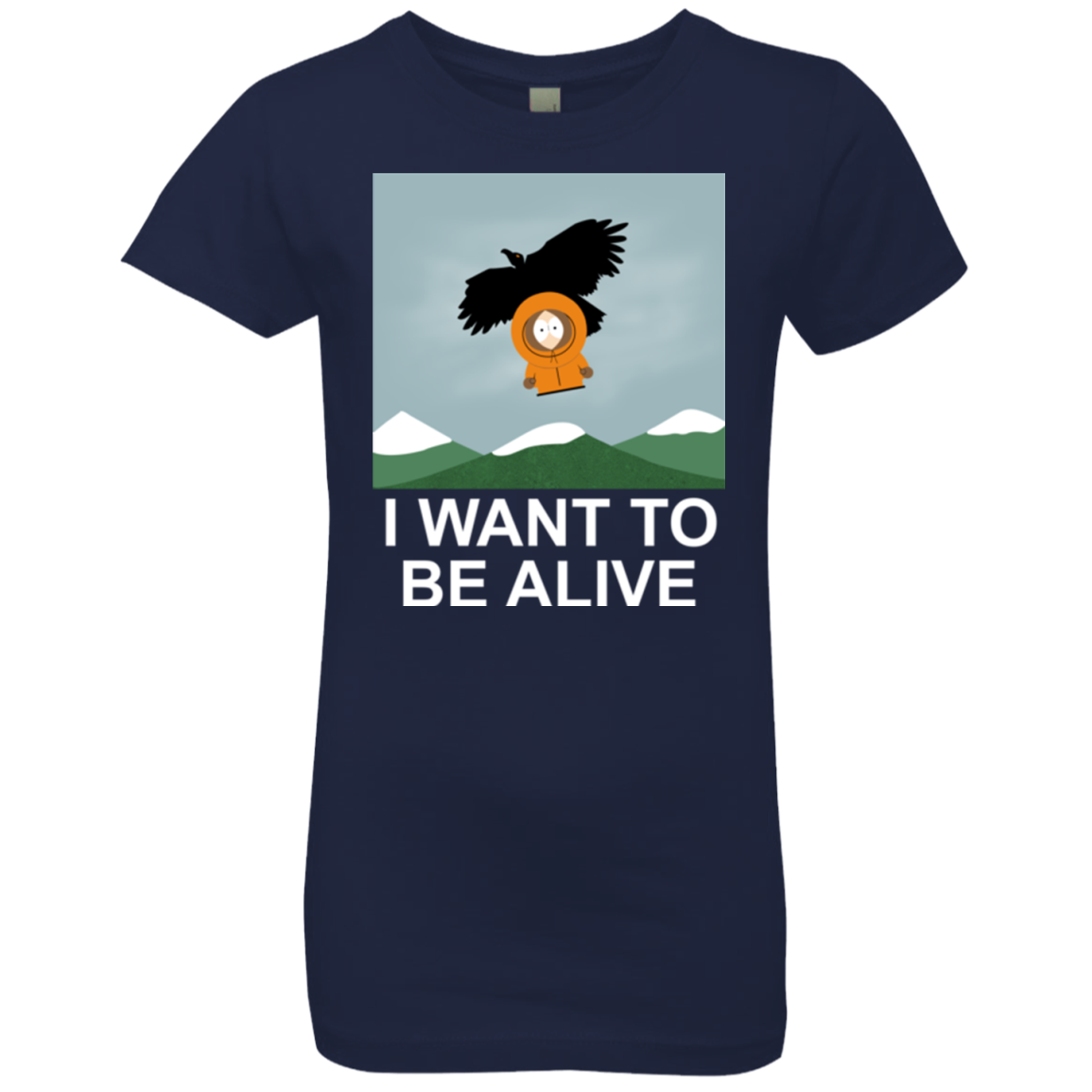 I Want to be Alive Girls Premium T-Shirt