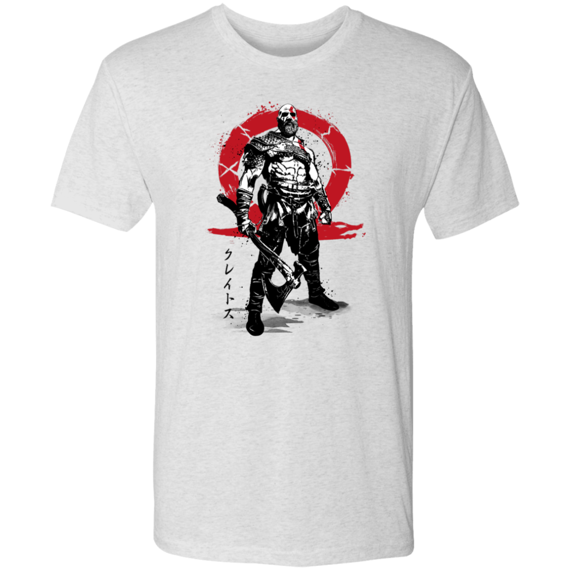 Killer of Gods sumi-e Men's Triblend T-Shirt